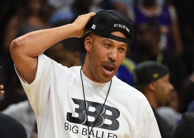 LOS ANGELES, CA - AUGUST 13: LaVar Ball attends the BIG3 at Staples Center on August 13, 2017 in Los Angeles, California. (Photo by Jayne Kamin-Oncea/Getty Images)